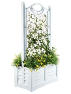 Separate Flower Box With Trellis -Garden Care Store 3 4 crop 8613626 14V