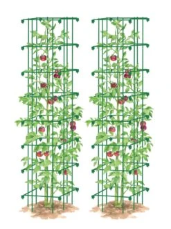 Tomato Towers, Set Of 2 -Garden Care Store 8587041 0006 GRN tif