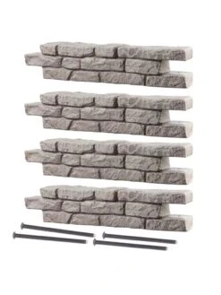 Rock Lock Interlocking Garden System, Straight Sets -Garden Care Store 8588324 01V