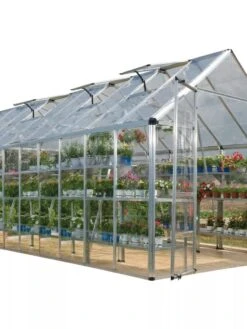 Canopia® By Palram Harmony™ Snap & Grow Greenhouse, 8' 25 Canopia® By Palram Harmony™ Snap & Grow Greenhouse, 8' -Garden Care Store 8591043 03V tif