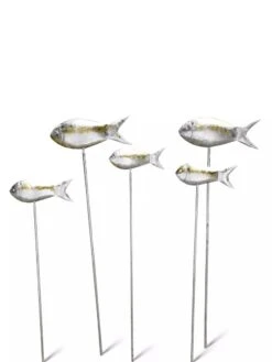Fish Out Of Water Garden Stakes, Set Of 5 12 Fish Out Of Water Garden Stakes, Set Of 5 -Garden Care Store 8593672 0067 tif