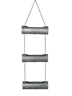 Galvanized Hanging Triple Planter -Garden Care Store 8595213 0005 tif