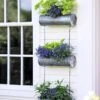 Galvanized Hanging Triple Planter 2 Galvanized Hanging Triple Planter -Garden Care Store 8595213 6966 tif