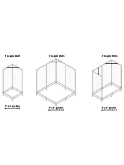 Stack & Extend Veggie Wall 12 Stack & Extend Veggie Wall -Garden Care Store 8595683 03V 3 4