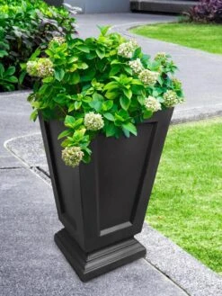Kensington Self-Watering Tall Patio Planter, 25" -Garden Care Store 8598549 01V tif