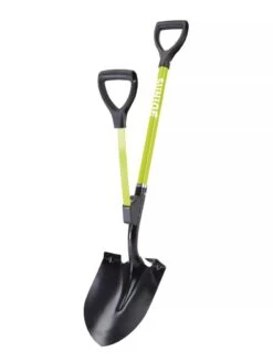 Sun Joe® Shovelution Steel Blade Shovel With Spring Assist Handle -Garden Care Store 8599166 03V tif