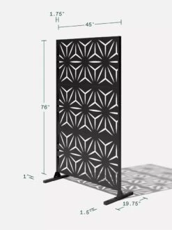 Veradek 3-Panel Privacy Screen Set, Star -Garden Care Store 8599205 11V tif