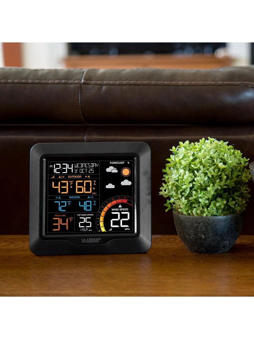 La Crosse Color Wind Speed Weather Station 7 La Crosse Color Wind Speed Weather Station - Image 5