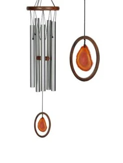 Agate Chime™, Large -Garden Care Store 8599738 02v woodstock agate chime large brown