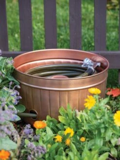 Classic Copper Hose Pot -Garden Care Store 8600238 0057