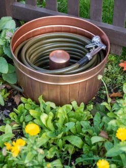 Classic Copper Hose Pot -Garden Care Store 8600238 0059