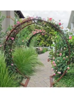 Gracie Modern Arbor, Large 13 Gracie Modern Arbor, Large -Garden Care Store 8600515 06V gracie modern arbor oxide