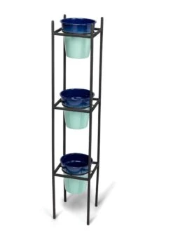 Steel Vertical Plant Stand With Metal Pots -Garden Care Store 8609183 4965 tif