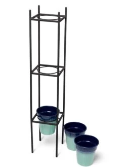 Steel Vertical Plant Stand With Metal Pots -Garden Care Store 8609183 4967 tif