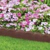 Scallop Recycled Rubber Landscape Edging, 4' -Garden Care Store 8609899 01V tif