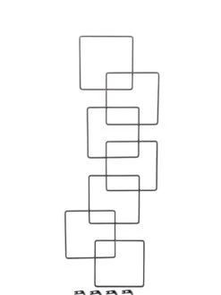 Building Blocks Wall Trellis, 45" 9 Building Blocks Wall Trellis, 45" -Garden Care Store 8610183 3933 tif