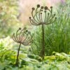 Queen Anne's Lace Garden Stake Set Of 2