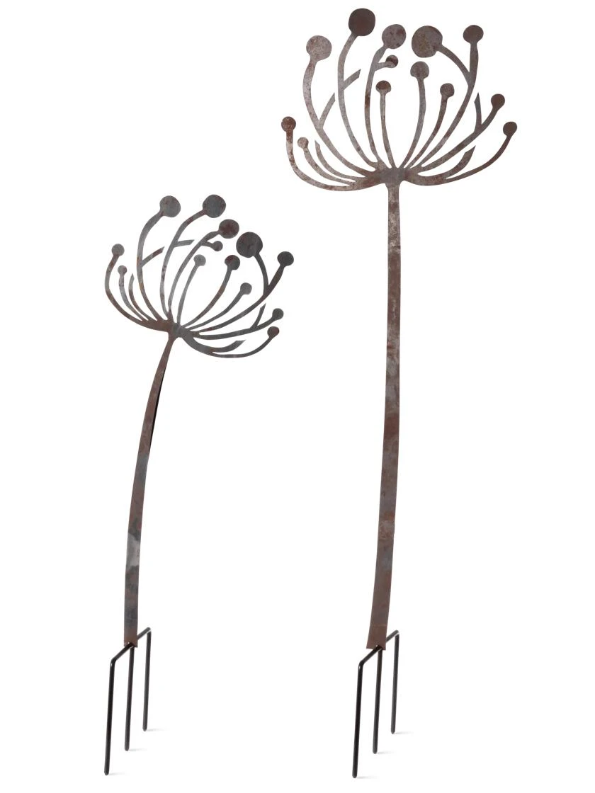 Queen Anne's Lace Garden Stake Set Of 2 6 Queen Anne's Lace Garden Stake Set Of 2 - Image 4