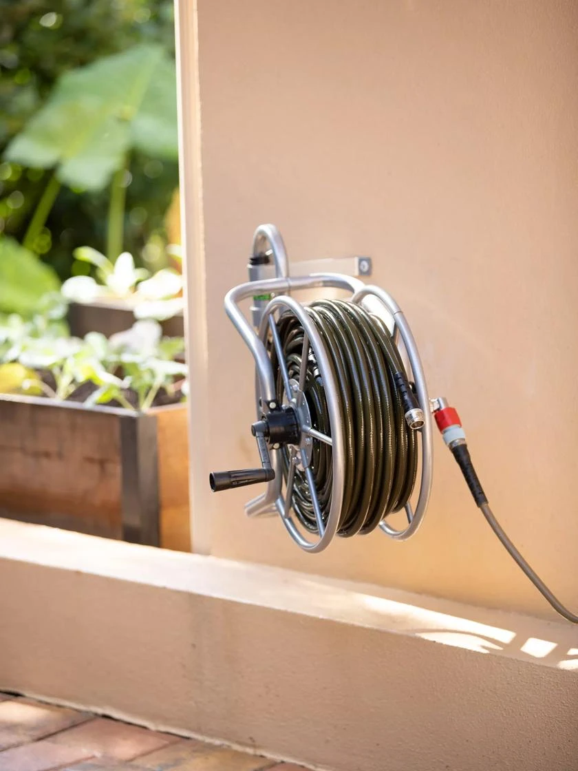 Mounted Lifetime Garden Hose Reel 3 Mounted Lifetime Garden Hose Reel