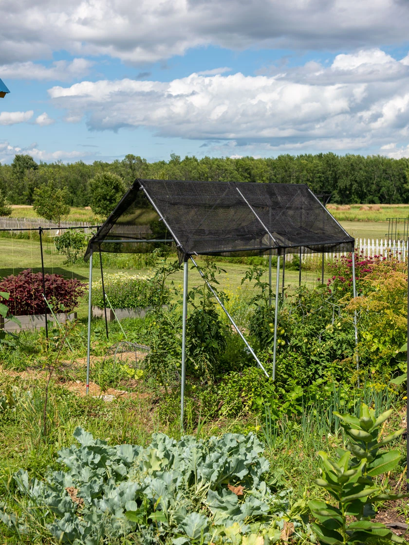 Connector Kit For DIY Peaked Roof Frame For In Ground Garden Bed 6 Connector Kit For DIY Peaked Roof Frame For In Ground Garden Bed - Image 4