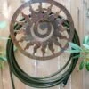 Rustic Sun Wall-Mount Garden Hose Hanger -Garden Care Store 8611025 9611 tif