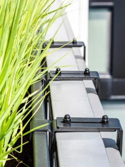 Veradek Metallic Series Railing Planters -Garden Care Store 8611610 01v