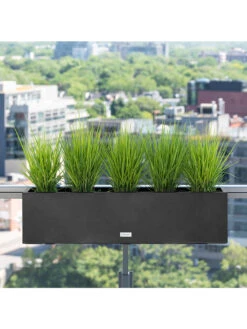 Veradek Metallic Series Railing Planters -Garden Care Store 8611610 05v