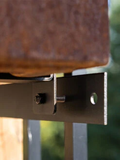 Veradek Metallic Series Corten Steel Railing Planters 12 Veradek Metallic Series Corten Steel Railing Planters -Garden Care Store 8611611 02v