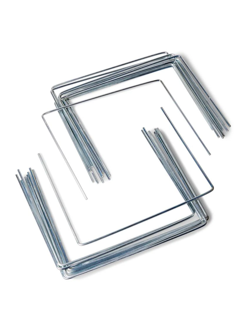 Earth Staples 9.33" Wide X 7.33" High, Set Of 20 3 Earth Staples 9.33" Wide X 7.33" High, Set Of 20 - Image 2