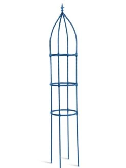 Fleur De Lis Obelisk, 86.8" -Garden Care Store 8611664 03760 tif