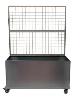 Nice Corten Trough Planters With Trellis -Garden Care Store 8612395 01V jpg