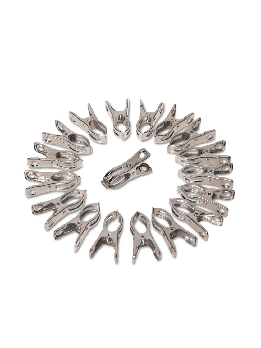 Metal Medium Garden Clips 2.25", Set Of 18 5 Metal Medium Garden Clips 2.25", Set Of 18 - Image 3