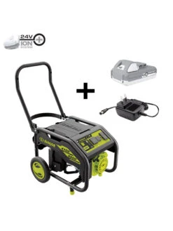 Sun Joe® 4,100/3,300-Running Watt Propane Powered Portable Generator W/24VBattery Starter 11 Sun Joe® 4,100/3,300-Running Watt Propane Powered Portable Generator W/24VBattery Starter -Garden Care Store 8612525 01v