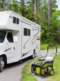 Sun Joe® 4,100/3,300-Running Watt Propane Powered Portable Generator W/24VBattery Starter 12 Sun Joe® 4,100/3,300-Running Watt Propane Powered Portable Generator W/24VBattery Starter -Garden Care Store 8612525 07v