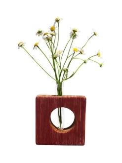 Garden Care Store -Garden Care Store 8613032mg 01v wine barrel counter top vase or propogation station with magnet