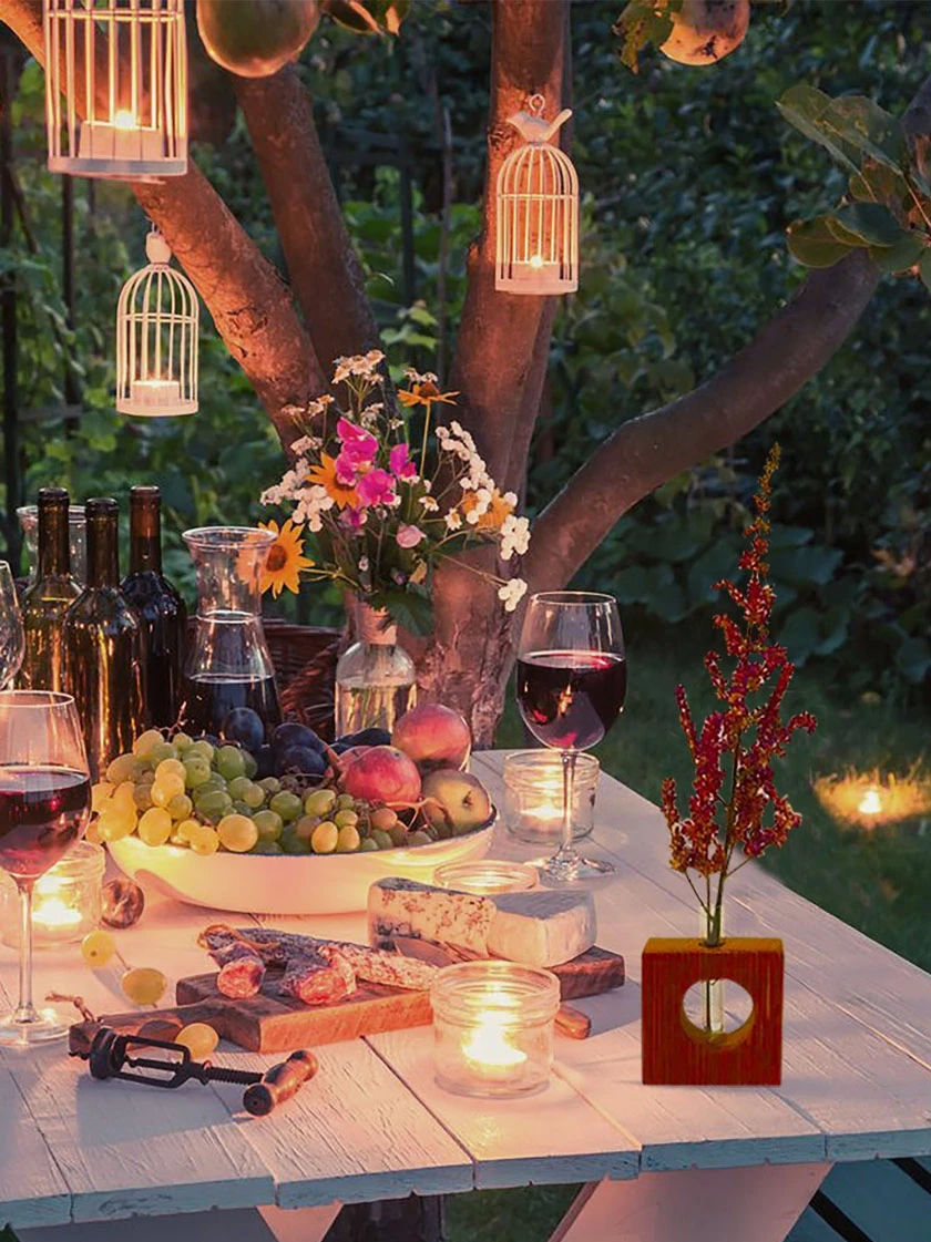 Wine Barrel Counter Top Vase Or Propagation Station 7 Wine Barrel Counter Top Vase Or Propagation Station - Image 5