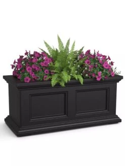 Fairfield Self-Watering Window Box, 2’ -Garden Care Store 8613268 02V tif