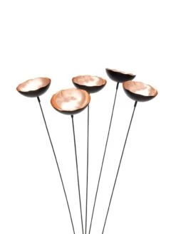 Copper Poppy Sways, Set Of 5 -Garden Care Store 8613342 9215