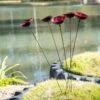 Red Poppy Sways, Set Of 5 2 Red Poppy Sways, Set Of 5 -Garden Care Store 8613343 2 red poppy sways set of 5