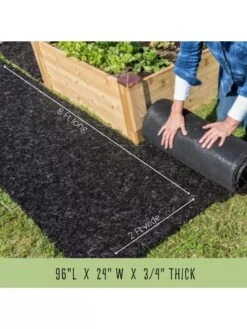 Recycled Rubber Walkway, 2' X 8' -Garden Care Store Rubber walkway 3